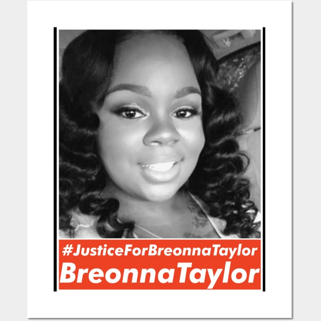 Justice for Breonna Taylor Wall Art by VanTees